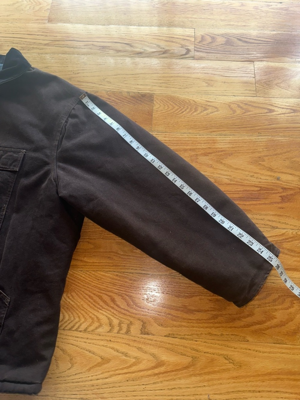 Carhartt Men’s Brown Work Jacket - Insulated Canvas Coat Size 3XL C26 DKB - Picture 15 of 16